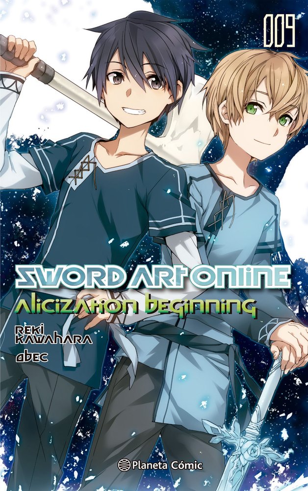 SWORD ART ONLINE NOVELA 9 ALICIZATION BEGINNING, de REKI KAWAHARA | portada del libro