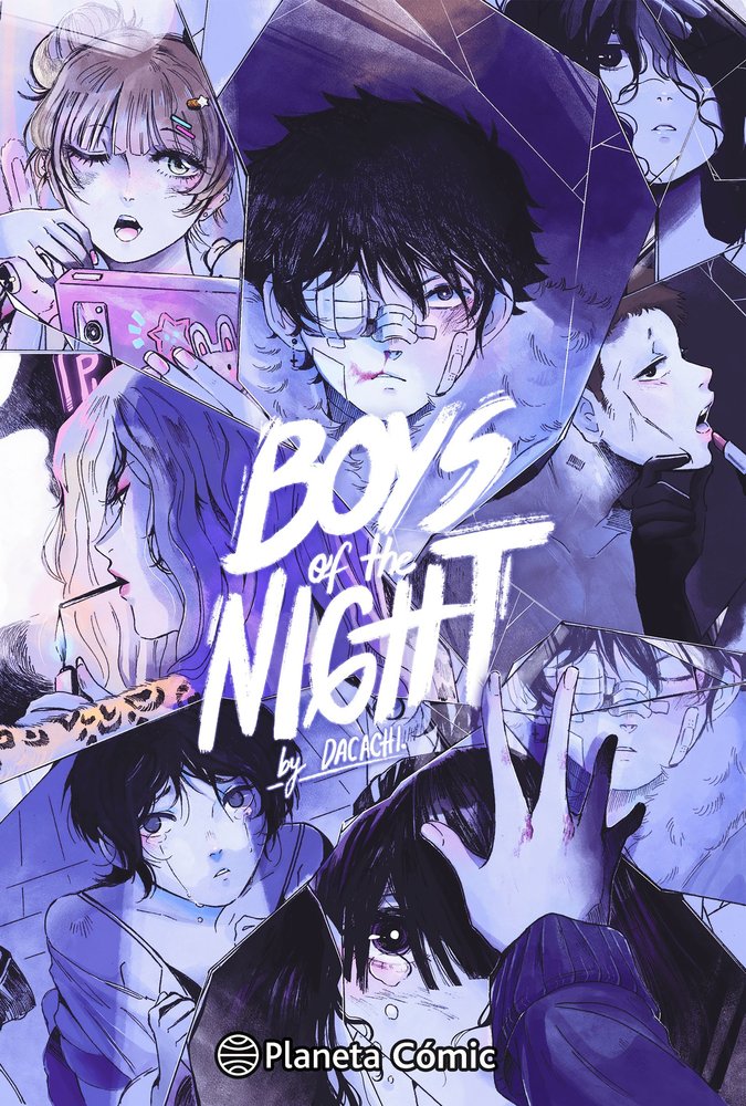 Planeta Manga: Boys of the night, de DACACHI | portada del libro