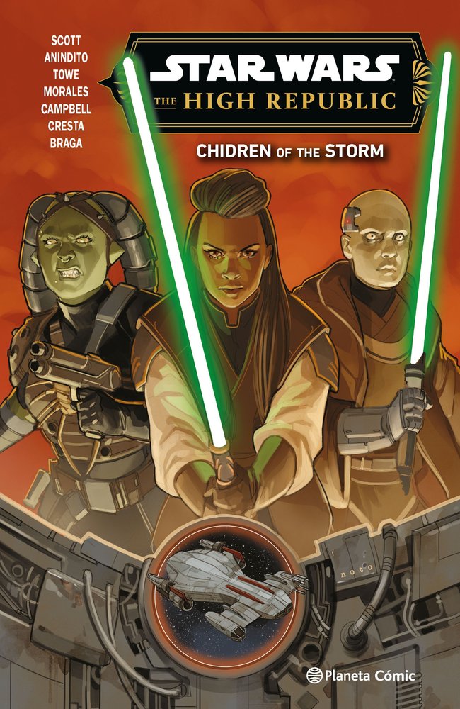 Star Wars. The High Republic. III Chidren of the Storm ( 1-10 Starlight) | portada del libro