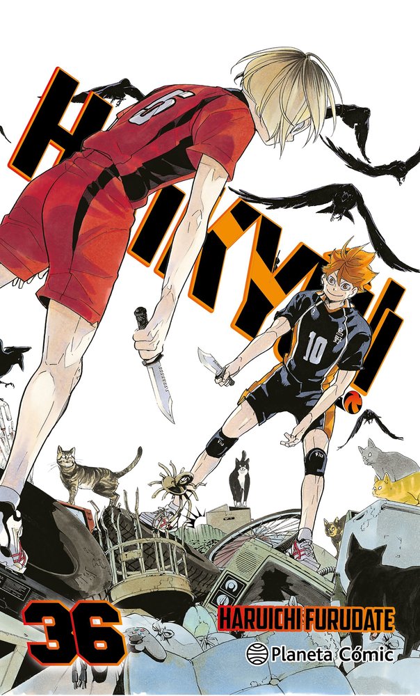 HAIKYU 36, de HARUICHI FURUDATE | portada del libro