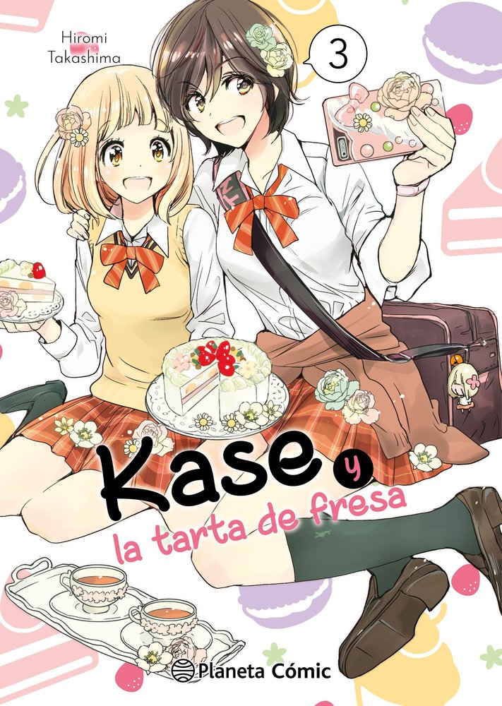 KASE Y LA TARTA DE FRESA 3, de HIROMI TAKASHIMA | portada del libro