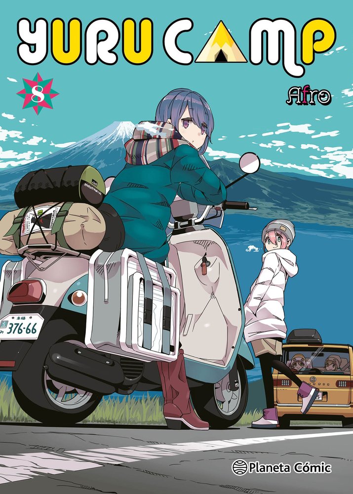 YURU CAMP 8, de AFRO | portada del libro
