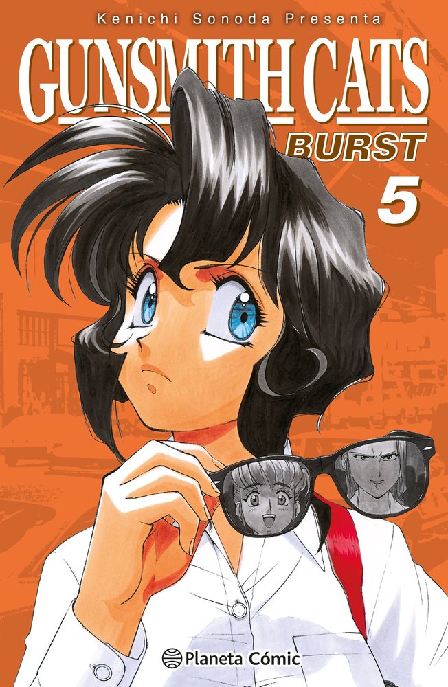GUNSMITH CATS BURST 5, de KENICHI SONODA | portada del libro