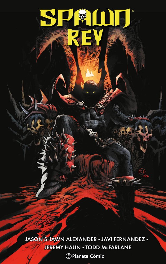 SPAWN REY 6, de TODD MCFARLANE | portada del libro