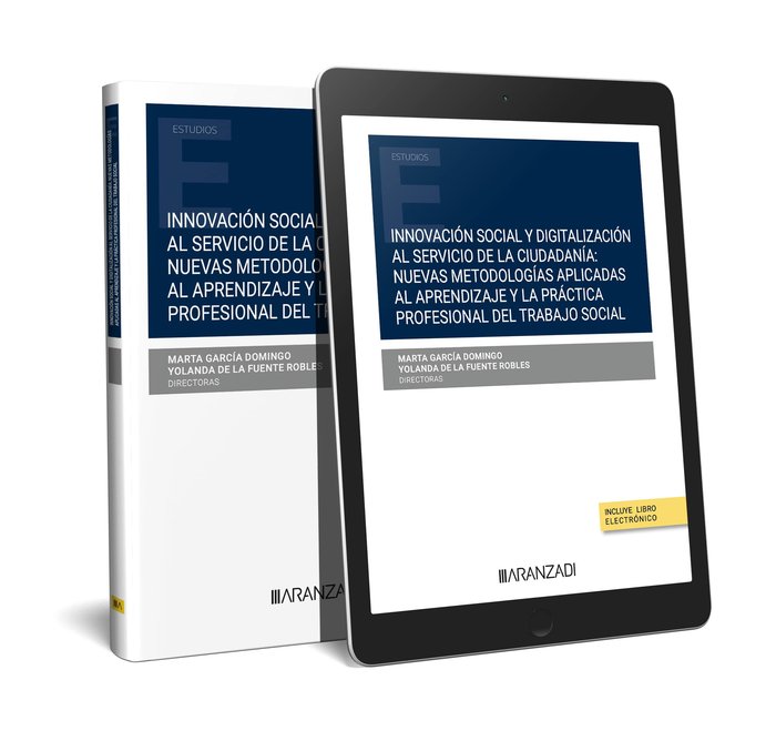 INNOVACION SOCIAL Y DIGITALIZACION AL SERVICIO DE LA CUIDADANIA NUEVAS, de MARTA GARCIA DOMINGO | portada del libro