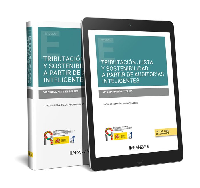 TRIBUTACION JUSTA Y SOSTENIBILIDAD A PARTIR DE AUDITORIAS IN, de VIRGINIA MARTINEZ TORRES | portada del libro