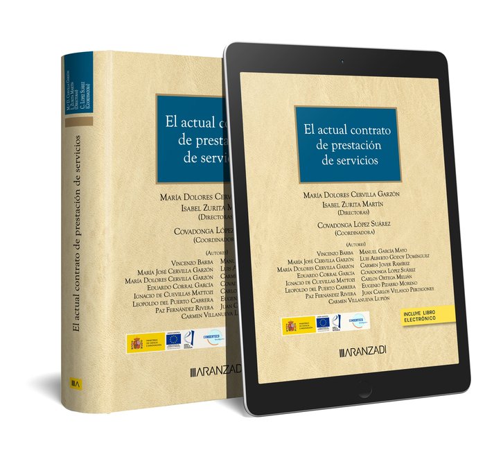 El actual contrato de prestacion de servicios, de COVADONGA LOPEZ SUAREZ | portada del libro
