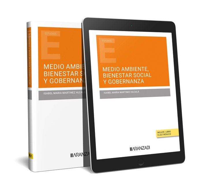 MEDIO AMBIENTE BIENESTAR SOCIAL Y GOBERNANZA, de ISABEL MARIA MARTINEZ ALCALA | portada del libro