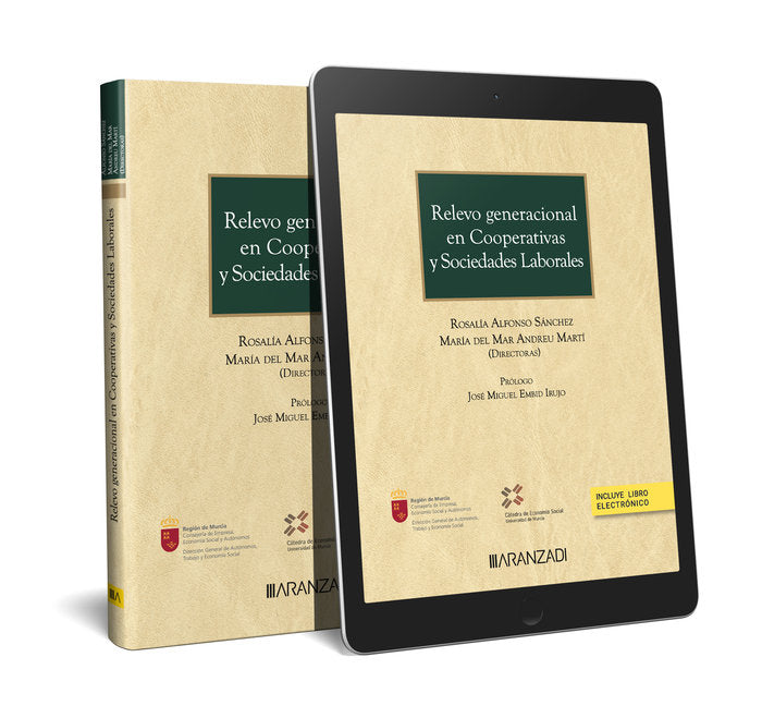 RELEVO GENERACIONAL EN COOPERATIVAS Y SOCIEDADES LABORALES, de ROSALIA ALFONSO SANCHEZ | portada del libro