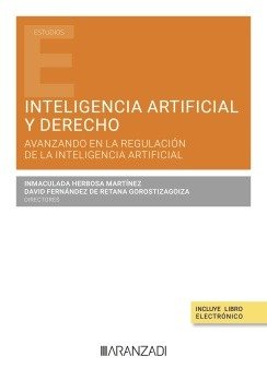 DERECHO E INTELIGENCIA ARTIFICIAL. AVANZANDO EN SU REGULACION | portada del libro
