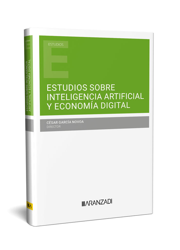 ESTUDIOS SOBRE INTELIGENCIA ARTIFICIAL Y ECONOMIA DIGITAL 3, de CESAR GARCIA NOVOA | portada del libro