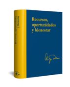 Recursos, oportunidades y bienestar, de Amartya Sen | portada del libro