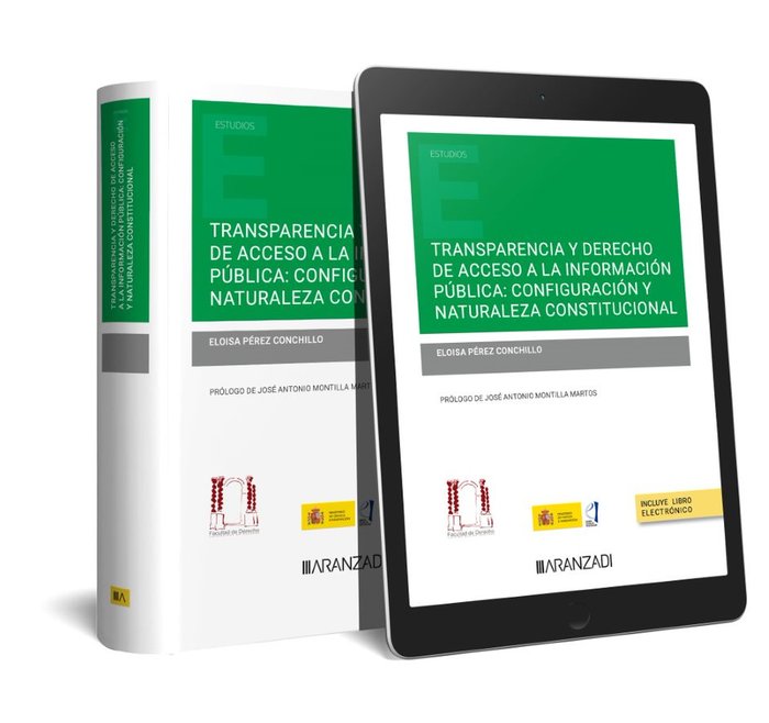 TRANSPARENCIA Y DERECHO DE ACCESO A LA INFORMACION PUBLICA C, de ELOISA PEREZ CONCHILLO | portada del libro