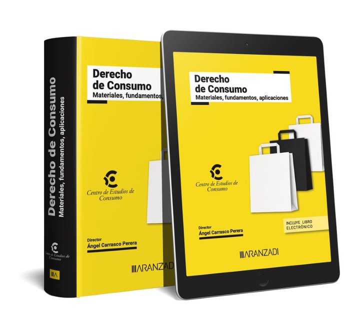 Derecho de Consumo (Papel e-book), de ANGEL CARRASCO PERERA | portada del libro