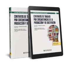 CONTRATOS DE TRABAJO POR CIRCUNSTANCIAS DE LA PRODUCCION Y D, de ANTONIO SEMPERE NAVARRO | portada del libro