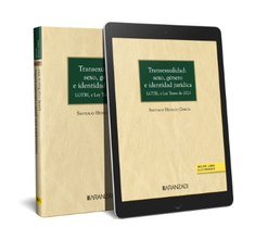 TRANSEXUALIDAD SEXO GENERO E IDENTIDAD JURIDICA, de SANTIAGO HIDALGO GARCIA | portada del libro