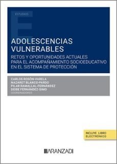 ADOLESCENCIAS VULNERABLES, de FERNANDEZ-SIMO, DEIBE | portada del libro