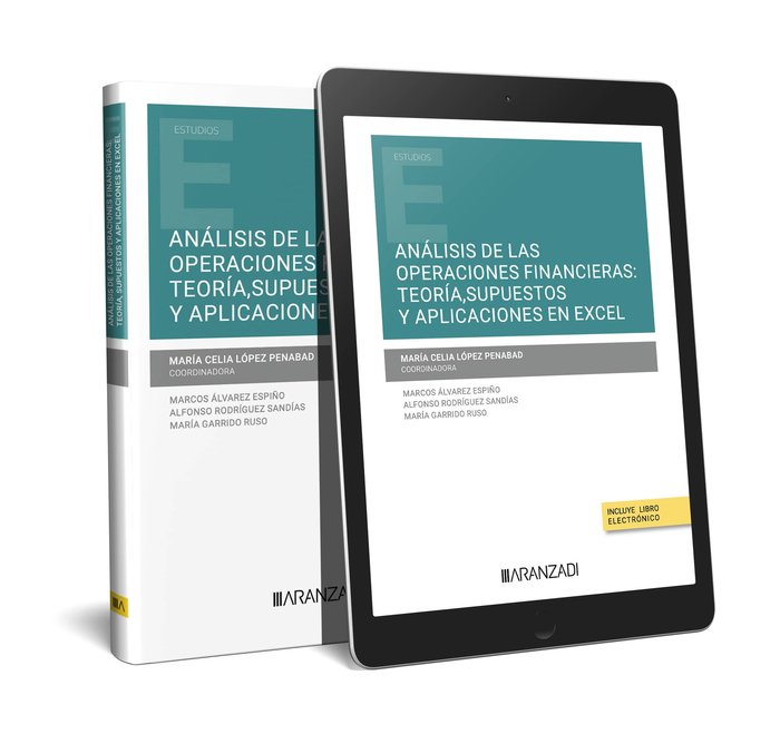 ANALISIS OPERACIONES FINANCIERAS TEORIA SUPUESTOS Y APLICAC, de MARIA CELIA LOPEZ PENABAD | portada del libro