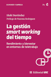 LA GESTION SMART WORKING DEL TIEMPO, de IÑAKI BUSTINDUY | portada del libro