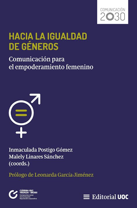 HACIA LA IGUALDAD DE GENEROS, de POSTIGO GOMEZ, INMACULADA | portada del libro