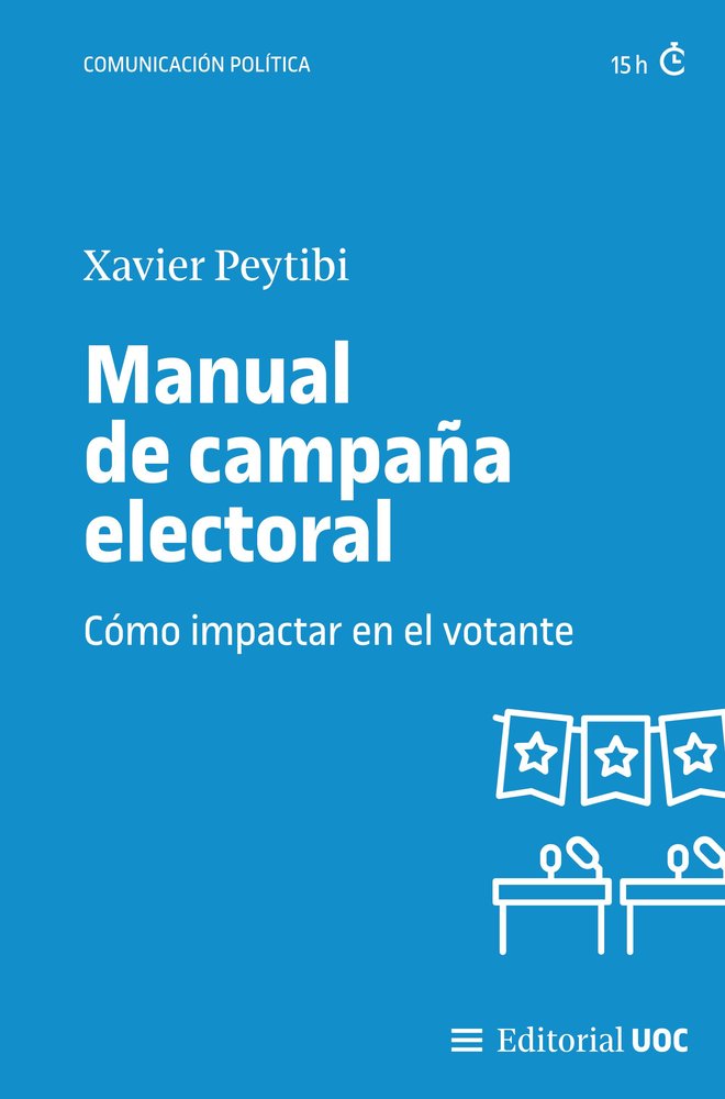 MANUAL DE CAMPAÑA ELECTORAL, de PEYTIBI | portada del libro