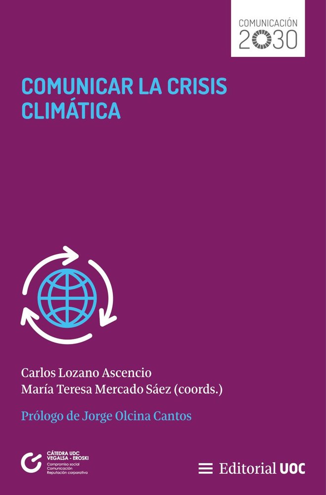 COMUNICAR LA CRISIS CLIMATICA | portada del libro
