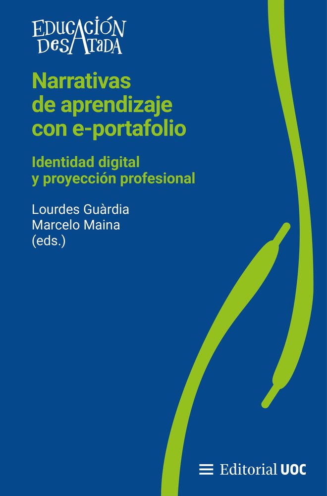 NARRATIVAS DE APRENDIZAJE CON E-PORTAFOLIO | portada del libro