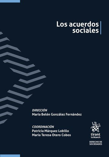 LOS ACUERDOS SOCIALES 2 TOMOS, de MARIA BELEN GONZALEZ FERNANDEZ | portada del libro