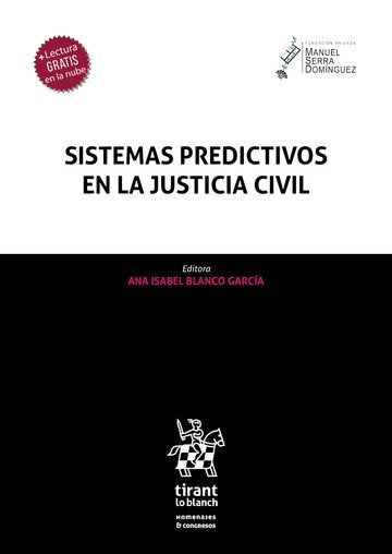 SISTEMAS PREDICTIVOS EN LA JUSTICIA CIVIL, de BLANCO | portada del libro