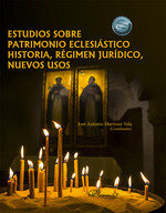 ESTUDIOS SOBRE PATRIMONIO ECLESIASTICO HISTORIA, REGIMEN JUR | portada del libro