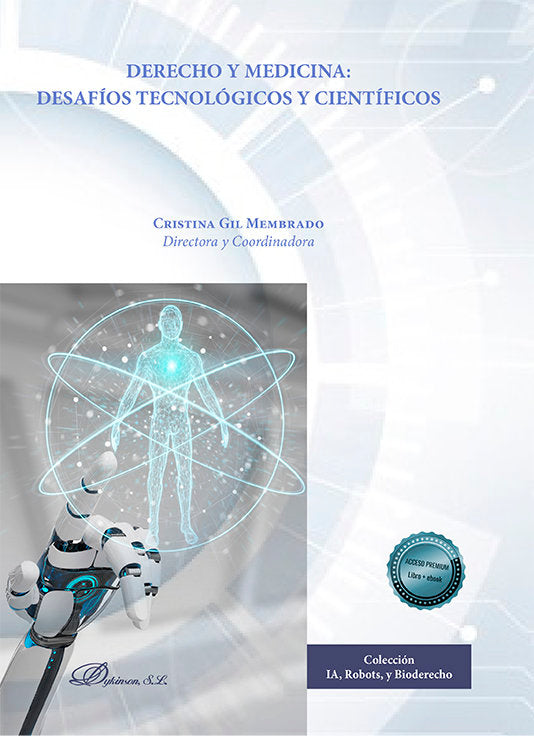 DERECHO Y MEDICINA DESAFIOS TECNOLOGICOS Y CIENTIFICOS | portada del libro