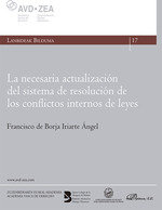 LA NECESARIA ACTUALIZACION DEL SISTEMA DE RESOLUCION DE LOS, de IRIARTE ANGEL, FRANCISCO DE BORJA | portada del libro