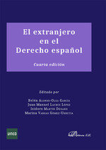 EL EXTRANJERO EN EL DERECHO ESPAÑOL, de VVAA | portada del libro