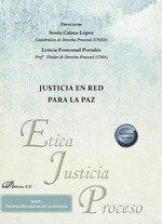Justicia en red para la paz | portada del libro