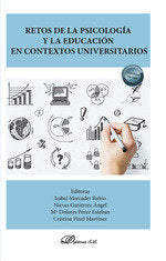 RETOS DE LA PSICOLOGIA Y LA EDUCACION EN CONTEXTOS UNIVERSIT | portada del libro