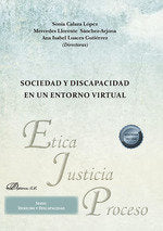 Sociedad y discapacidad en un entorno virtual | portada del libro