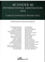 40 under 40 International Arbitration 2024, de GONZALEZ-BUENO, CARLOS | portada del libro