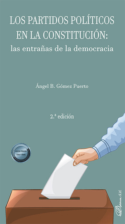 LOS PARTIDOS POLITICOS EN LA CONSTITUCION, de GOMEZ PUERTO, ANGEL B. | portada del libro