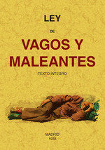 Ley de vagos y maleantes, de ANONIMO | portada del libro