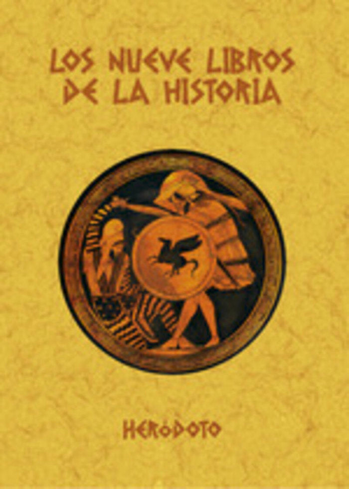 Los nueve libros de la historia, de HERODOTO | portada del libro