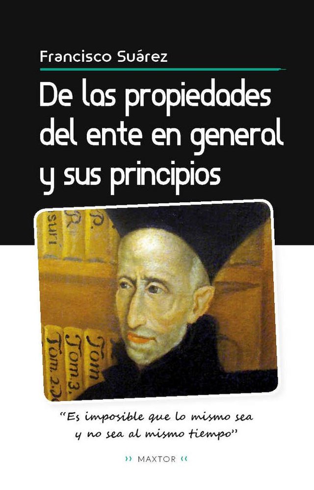 De las propiedades del ente en general y de sus principios, de SUAREZ, FRANCISCO | portada del libro