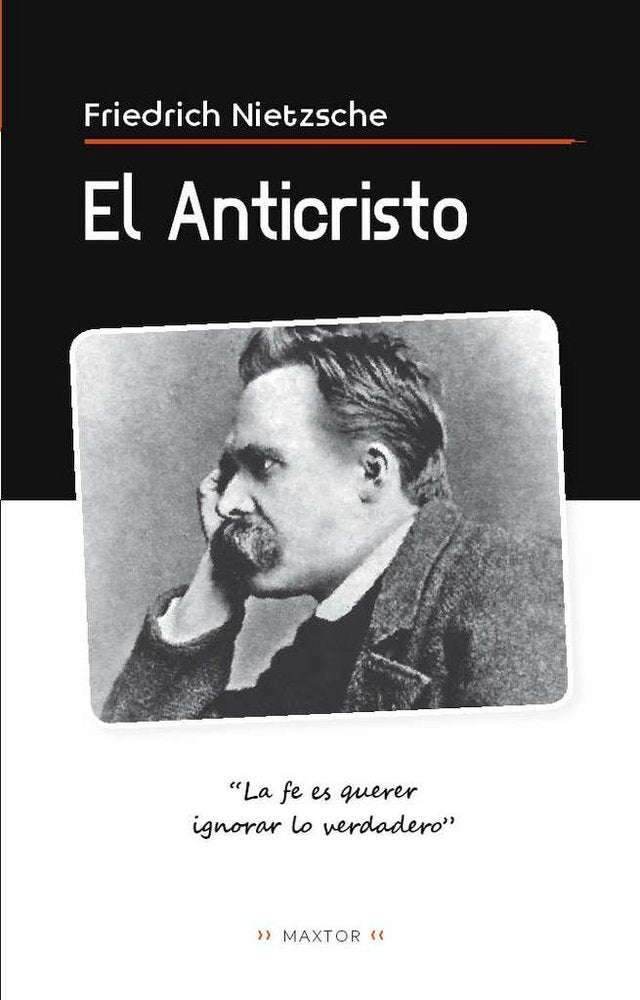 El anticristo, de NIETZSCHE, FRIEDRICH | portada del libro