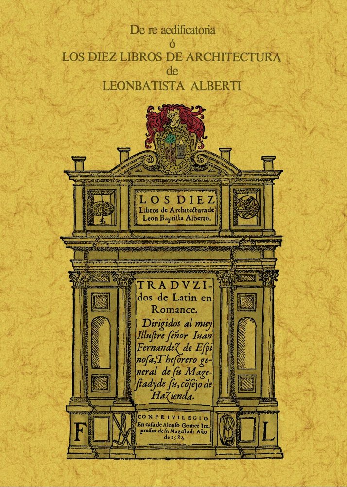 De re aedificatoria o los diez libros de architectura, de BAPTISTA ALBERTO, LEON | portada del libro