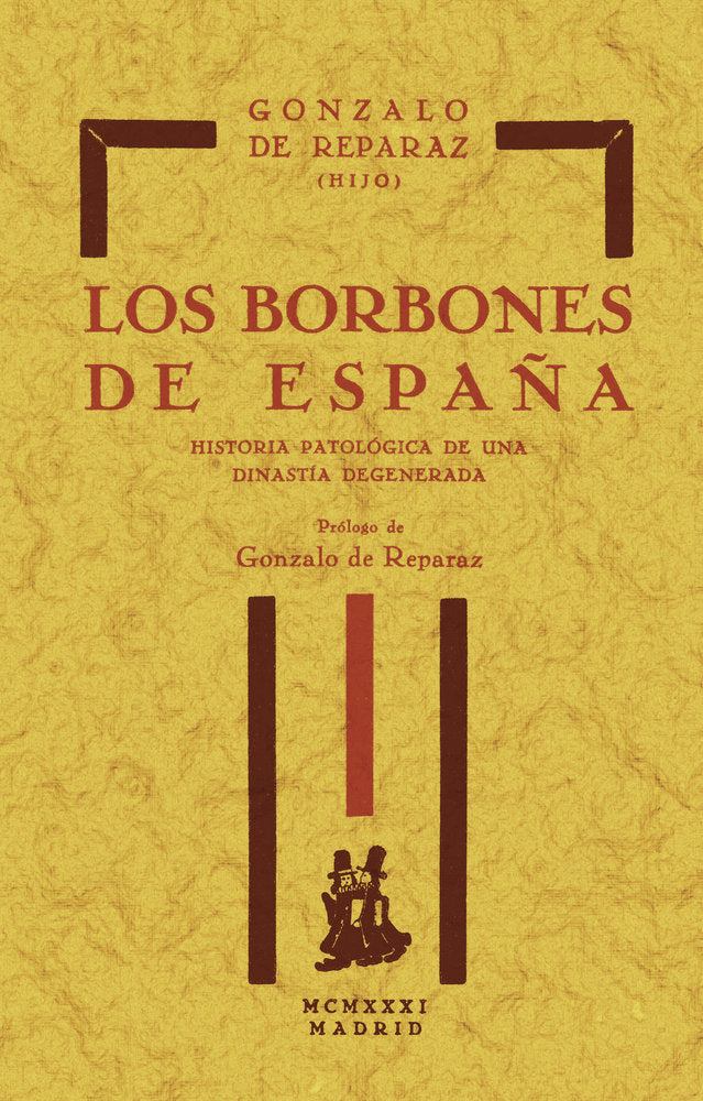 Los Borbones de España, de Reparaz Ruiz, Gonzalo de | portada del libro