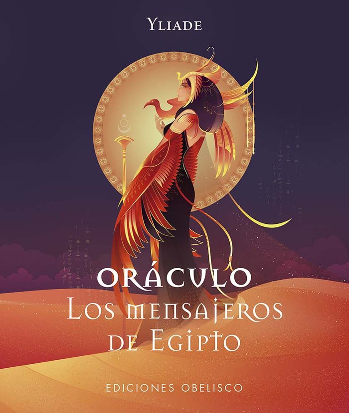 ORACULO LOS MENSAJEROS DE EGIPTO Y CARTAS, de YLIADE | portada del libro
