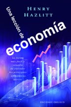 Una lección de economía, de HENRY HAZLITT | portada del libro