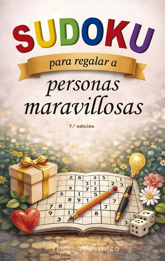 SUDOKU PARA REGALAR A PERSONAS MARAVILLOSAS | portada del libro