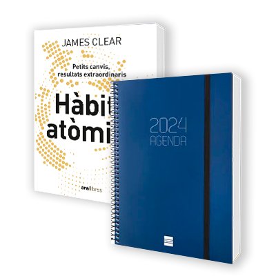 HABITS ATOMICS AGENDA 2024, de CLEAR, JAMES | portada del libro