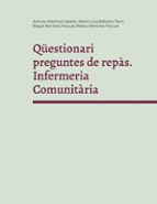 Qüestionari preguntes de repàs., de ANTONIO MARTINEZ SABATER | portada del libro