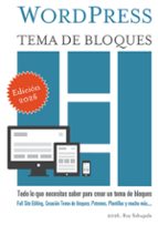 WordPress Tema de bloques, de ROY SAHUPALA | portada del libro
